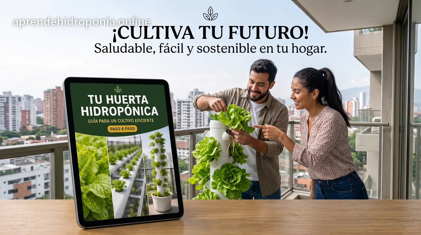Manual de Hidroponía, guía completa para un cultivo eficiente