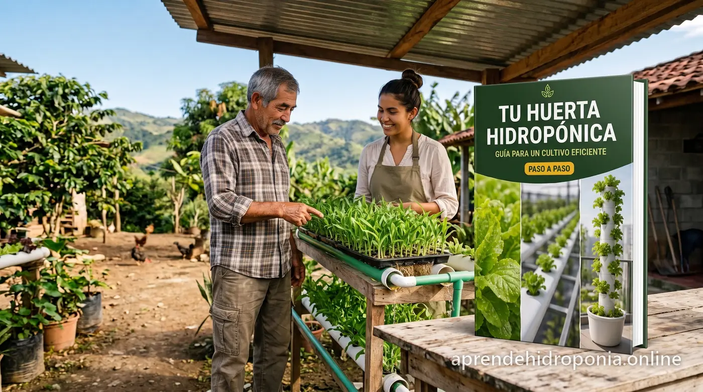 Cultivo hidropónico de cebolla con la guía Tu Huerta Hidropónica